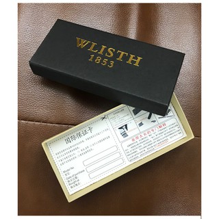 WLISTH BOX การออกแบบที่สวยงามทนทาน กล่องนาฬิกากล่องของขวัญ กล่องนาฬิกา