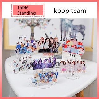 KPOP TXT Stray Kids BLACKPINK SEVENTEEN Acrylic table Standing