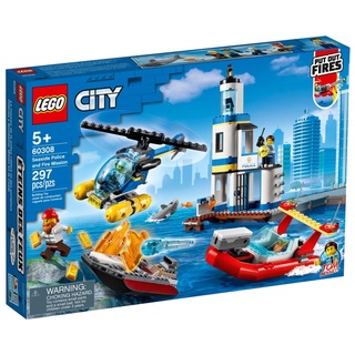 LEGO City Seaside Police and Fire Mission 60308