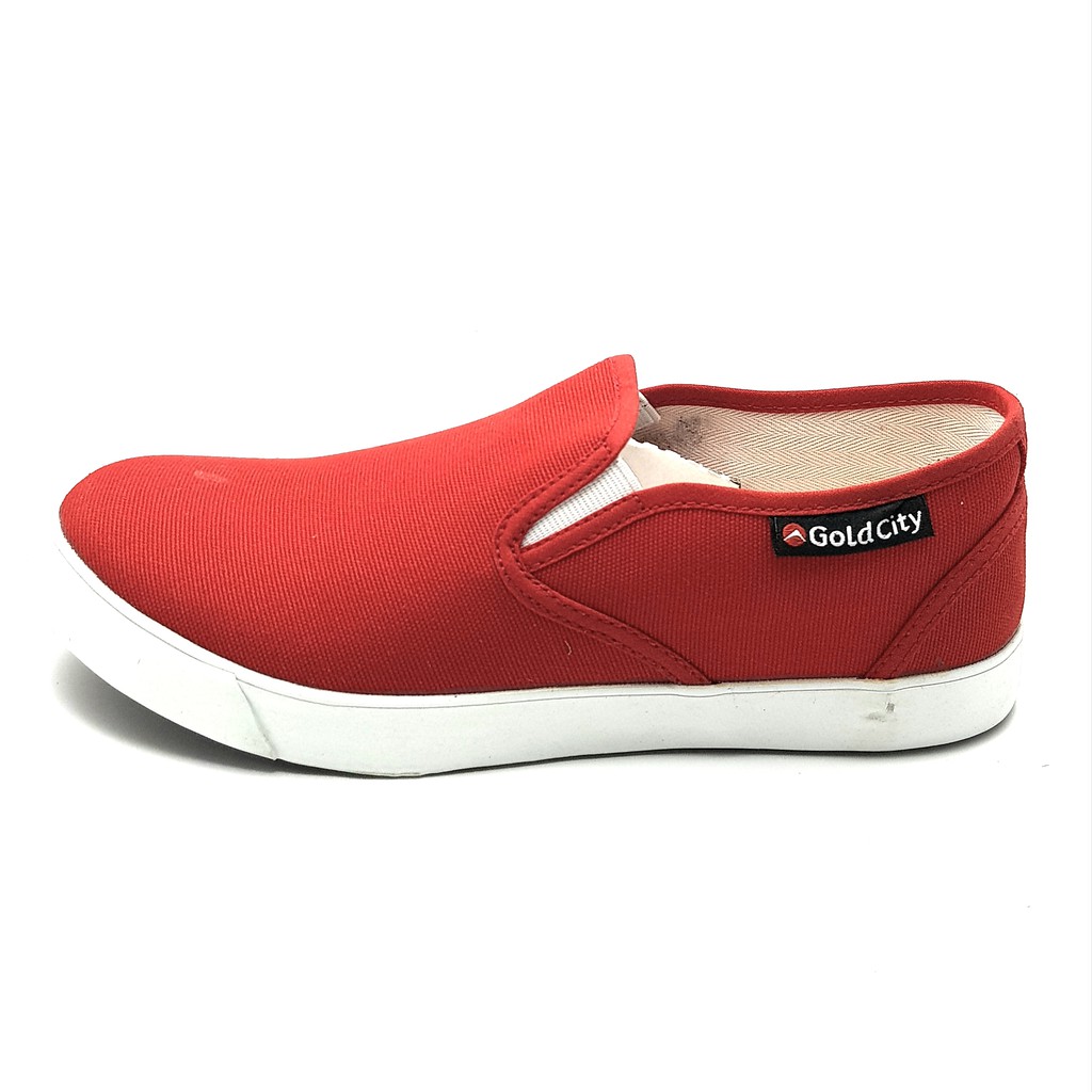 Gold city ผ้าใบแบบสวมสลิปออน1271 มี 6 สี  ไซส์ 38-45