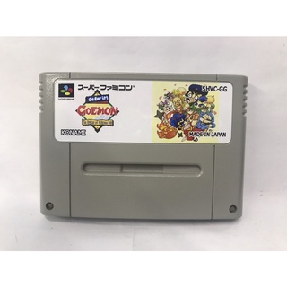 ตลับ SFC Ganbare Goemon - Yuki Hime Kyuushutsu Emaki(ภาคภาษาEnglish)  ( ตลับ Repro) Super famicom