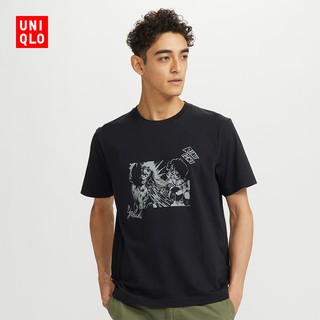 เสื้อยืดแขนสั้นพิมพ์ลาย Manga แฟชั่น Unisex ( Ut ) 431275 Uniqlo เสื้อคู่ ผ้านำเข้า พร้อม