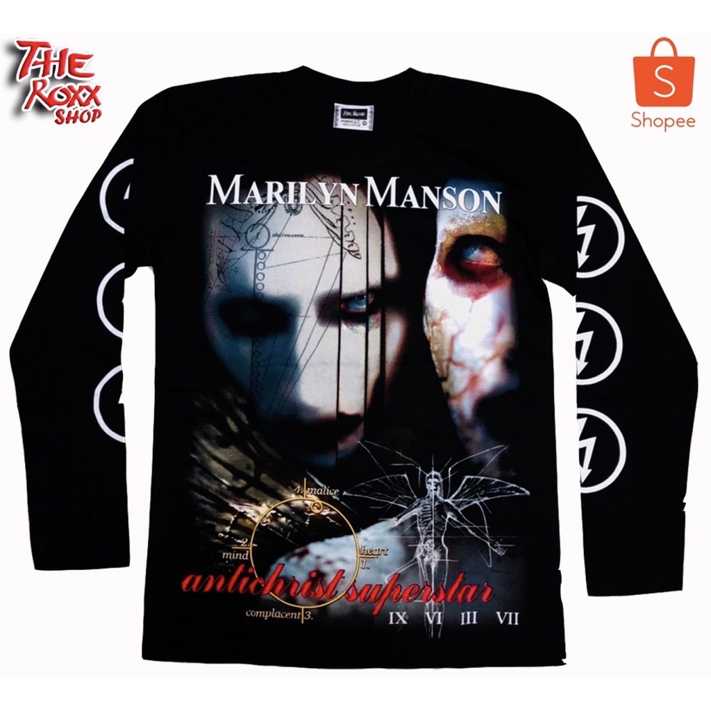 เสื้อวง Marilyn Manson  SP-332 (แขนยาว)