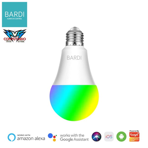 หลอดไฟอัจฉริยะ Bardi RGBWW 9W Wifi Wireless IoT - หลอดไฟอัจฉริยะ Bardi