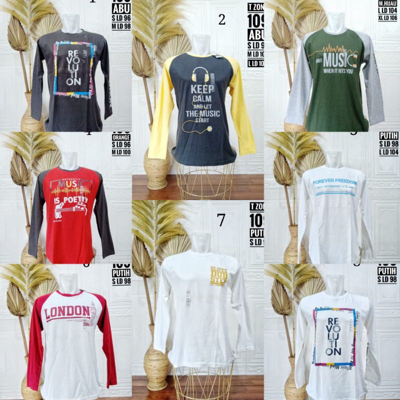 เสื้อยืดแขนยาว TZONE