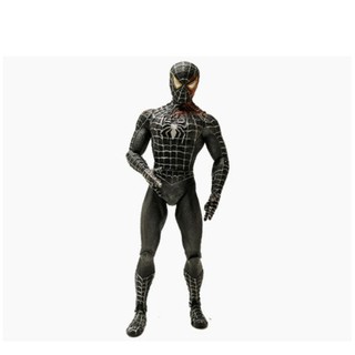 ฟิกเกอร์ฟิกเกอร์ Marvel Legends Fitinine Series Black Spiderman ของเล่นสําหรับเด็ก