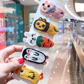 🇹🇭 #666 กิ๊บติดผม กิ๊บถักลาย Animal สัตว์โลกน่ารัก Handmade DIY