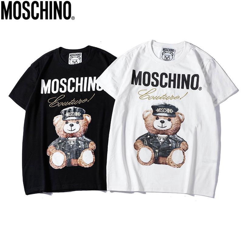 Moschino เสื้อยืดลายกราฟฟิก T-shirt