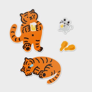 พร้อมส่ง!! Tigers Stickers จาก brand Muzik Tiger🐯