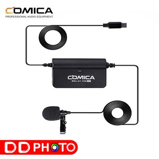 ไมโครโฟน COMICA CVM-SIG.LAV V05 Multi-functional SINGLE Lavalier Microphone USB Type-C For Smartphone &amp; Camera