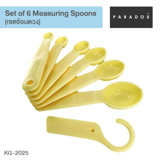 PARADOX Set of 6 measuring spoon เซตช้อนตวง