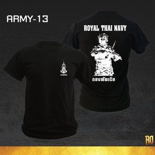 เสื้อซับในทหารเรือ  เสื้อทหารนาวิกโยธิน  แขนสั้น เสื้อยืด ARMY-13