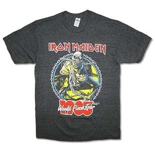 ฟิกเกอร์ Iron Maiden World Piece 1983 Tour Heather Reissue 100 % สำหรับผู้ชาย