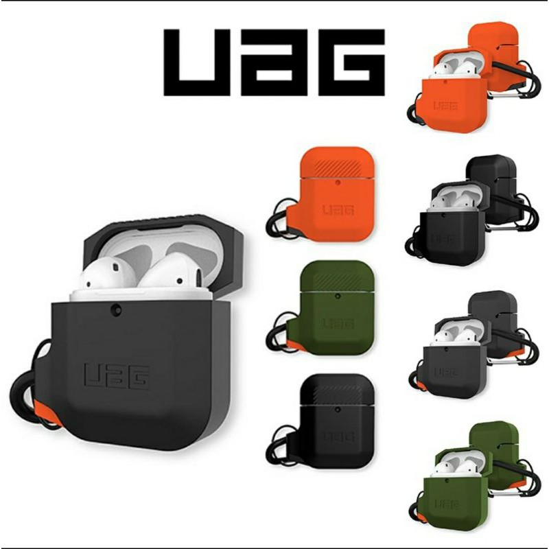 UAG URBAN ARMOR GEAR Siliconนิ่ม Compatible with AirPods 3,Pro,2,1 Full-Body Protective เคสกันกระแทก