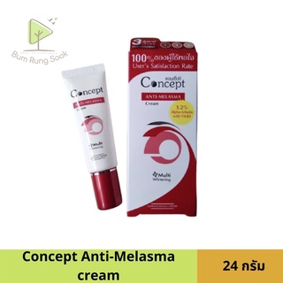 Concept anti-melasma cream	ตัวช่วยลบเลือนฝ้าจุดด่างดำ ขนาด 24กรัม