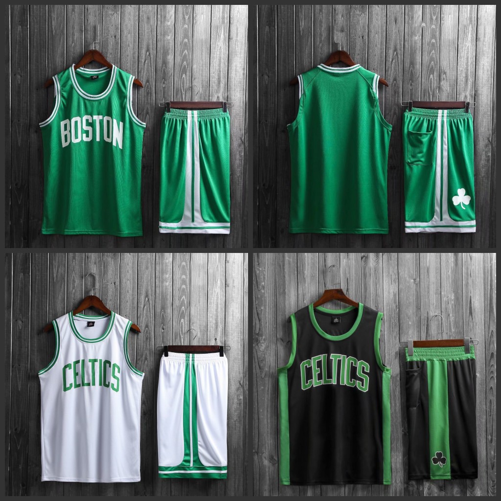 เสื้อบาสเก็ตบอล NBA Boston Celtics Jersey สำหรับผู้ใหญ่