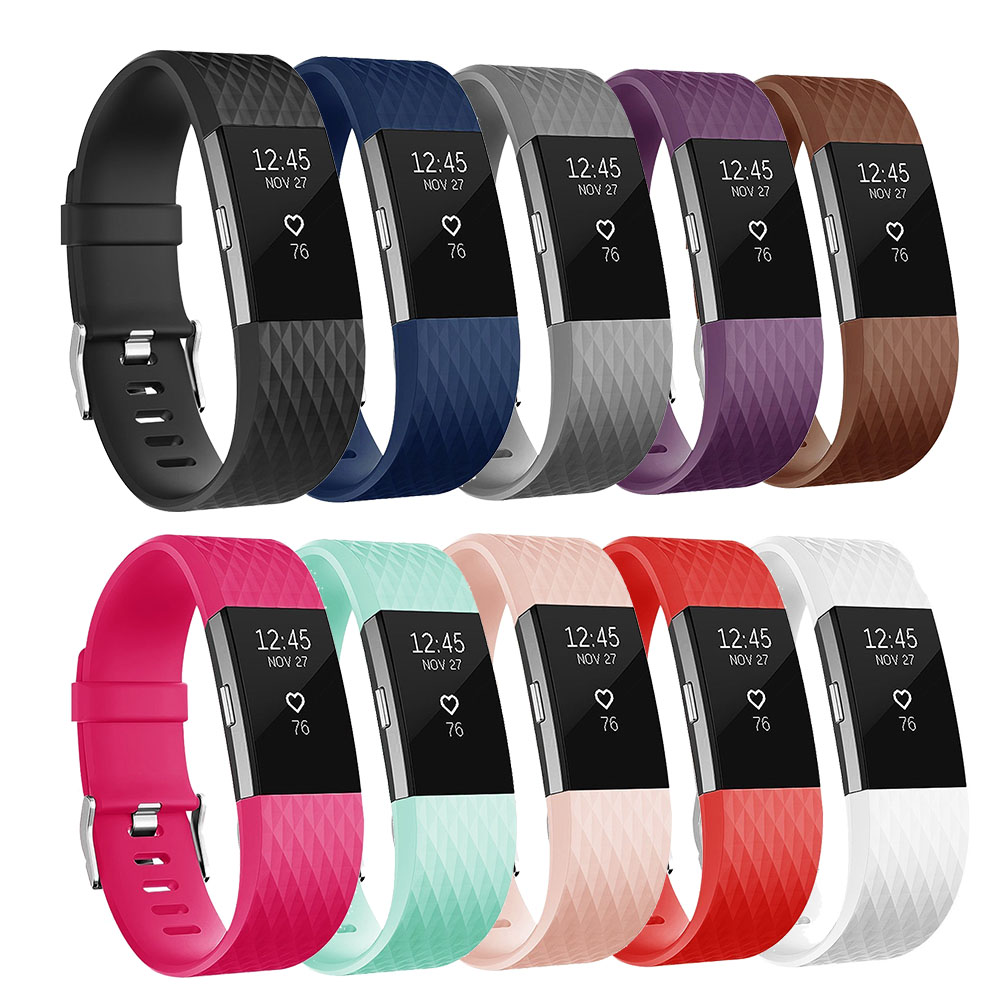 สายนาฬิกาข้อมืออัจฉริยะ ประดับเพชร อุปกรณ์เสริม สําหรับ Fitbit Charge 2 (AONEE)