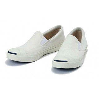 converse jack purcell slip-on ret WHITE | Shopee Thailand