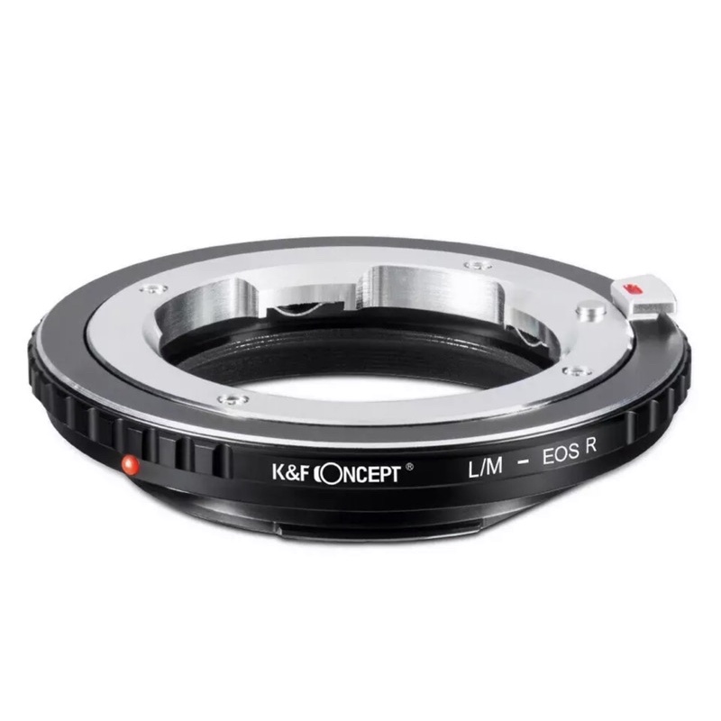 K&F Concept Pro Lens Adapter - เลนส์กล้อง Leica ML/M to Canon EOSR - LM - EOS R - High Precision - S
