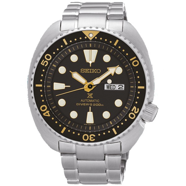 Seiko Prospex Diver 200m นาฬิกาข้อมือ สุภาพบุรุษ สายเหล็ก รุ่น SRP775K1 - Silver