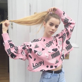 Crop Lazy Oaf Tee