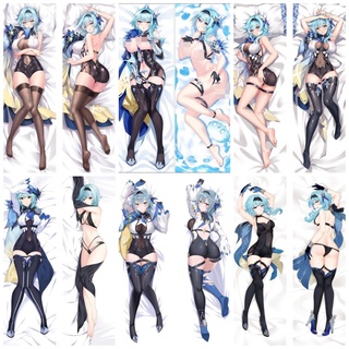 【พร้อมส่ง】ปลอกหมอนอิง ลายเกม Genshin Impact Eula Dakimakura Otaku ขนาด 50X150 ซม. สําหรับผู้ชาย