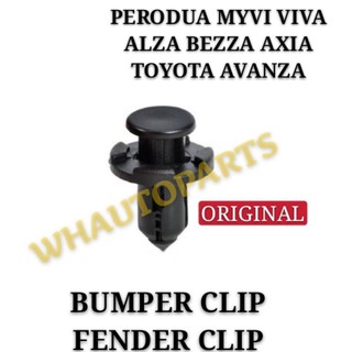 คลิปบังโคลนรถยนต์ สําหรับ PERODUA MYVI VIVA ALZA BEZZA AXIA TOYOTA AVANZA (1 ชิ้น)