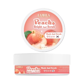 Lamila Peach Bright and Aura Mask&amp;Scrub 250g.