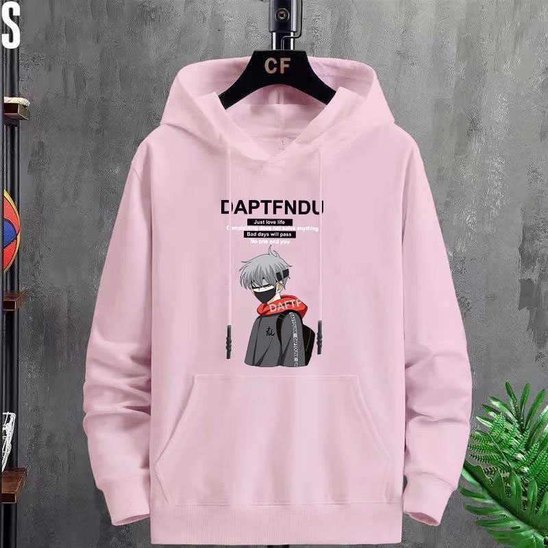 BK-401-LONG เสื่อแขนยาวมีฮูต พิมพ์ลายการ์ตูนน่ารัก มีไซส์ครบ สีให้เลือก เสื้อกันหนาวแฟชั่นเกาหลี