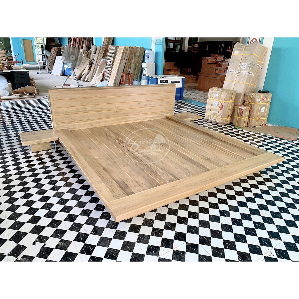 ชุดห้องนอน40000บาท เตียงโต๊ะหมู่ ตู้ข้างเตียง