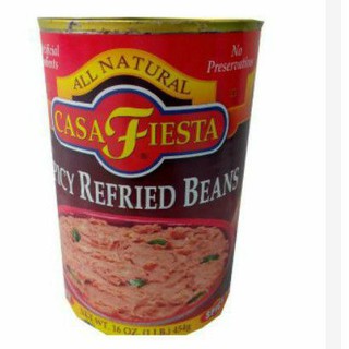 🚚💨พร้อมส่ง!! Casa Fiesta  Refried Beans Spicy454gคุณภาพระดับพรีเมี่ยม