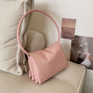 🌷𝘔𝘢𝘣𝘦𝘭 𝘣𝘢𝘨 *พร้อมส่ง*มีรูปสินค้าจริง กระเป๋าสะพายข้างshoulder​bag สีชมพู