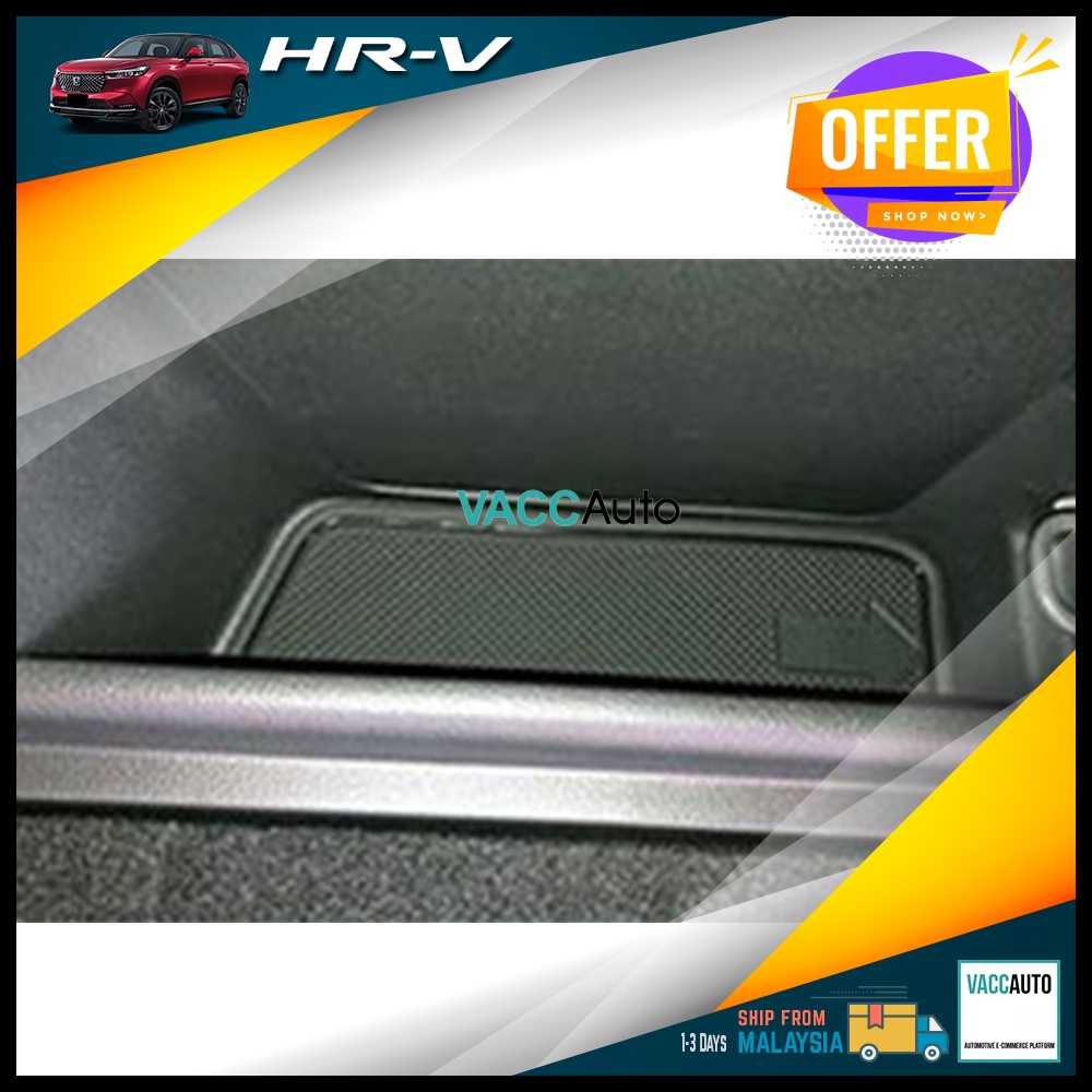 Honda HRV 2022-2025 ด้านหลัง Boot รถ Bonnet ยาง Mat Vac Auto อุปกรณ์ตกแต่งรถยนต์