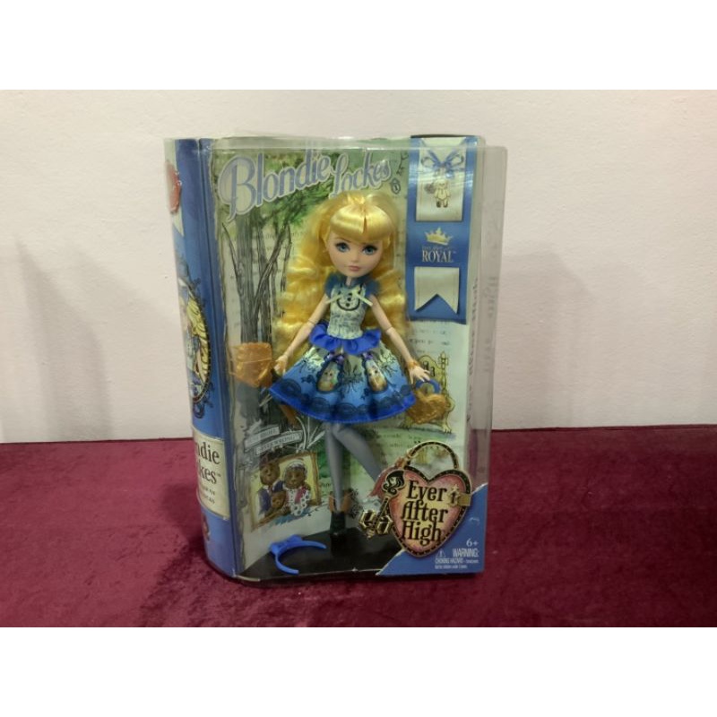 **กล่อง​ไม่​สวย*​*​ ยางขาด ever after​ high​ blondie​ lockes​ doll
