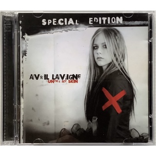 CD+VCD+Mini Poster ซีดีเพลง+วีซีดี+มินิโปสเตอร์ Avril Lavigne อัลบั้ม Under My Skin Special Edition ลิขสิทธิ์