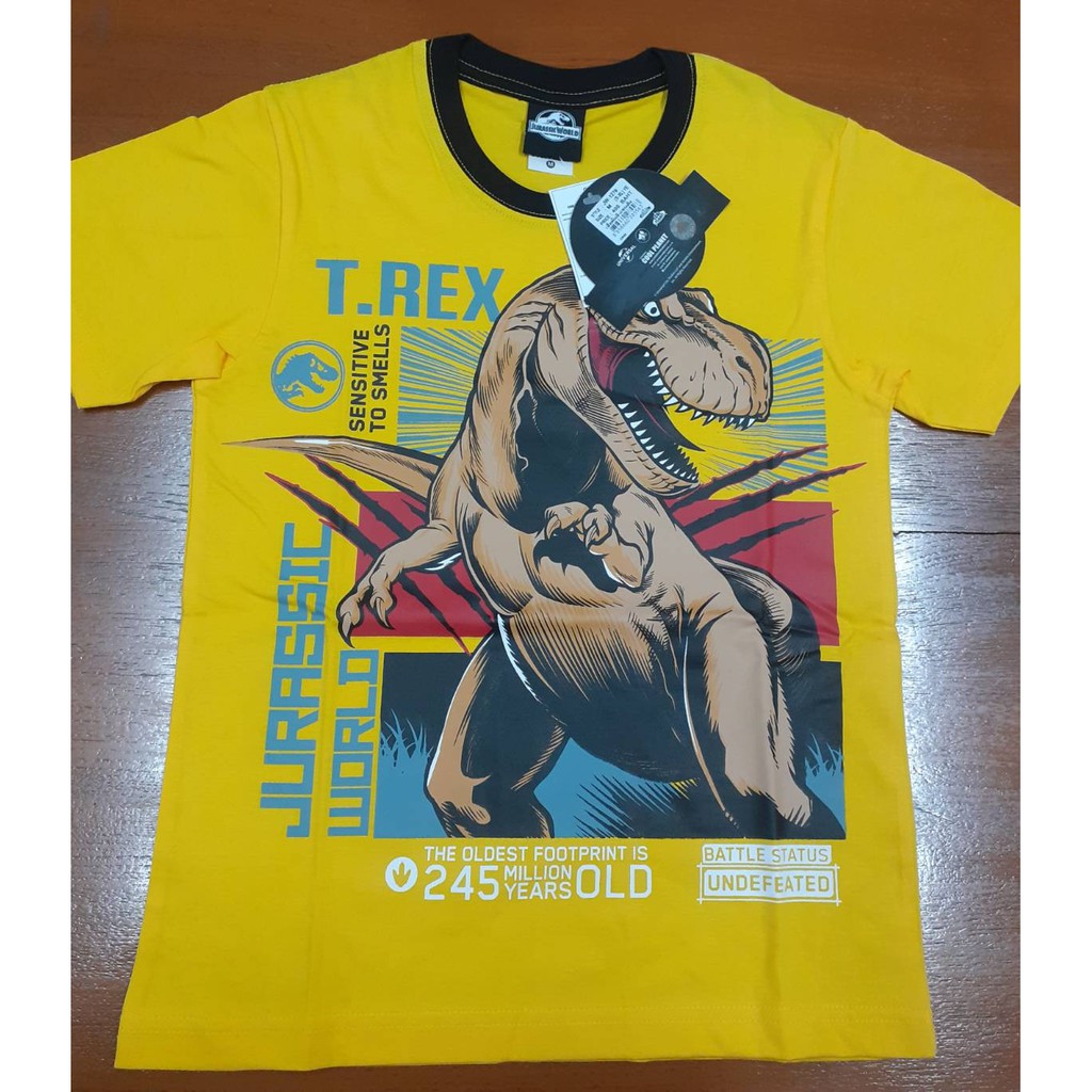 เสื้อคอกลม Jurassic World  T.REX