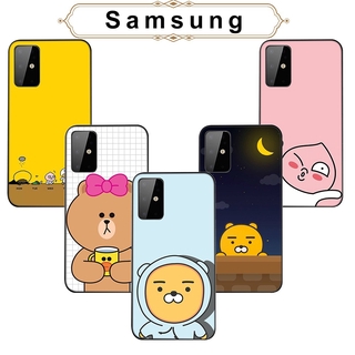 เคสโทรศัพท์มือถือลายหมีสําหรับ Samsung Galaxy S10 S9 S8 Plus S7 S6 Edge