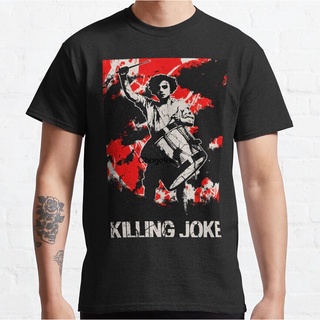 ผ้าฝ้าย 100%ขายดี เสื้อยืด พิมพ์ลาย Killing Joke Drummer EJmeef67HMmikj87 สไตล์คลาสสิก สําหรับผู้ชายS-3XL