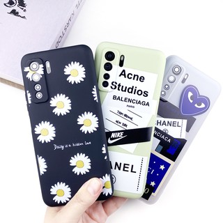 Huawei Y7P Nova 5T 7i 6 7 SE Y6P P40 Lite E กรณี Honor 20 20S 7C Flower Fashion TPU Phone Casing