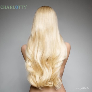 Beautiful❤18 20 22 24 Inch Body Wave Wig Hair Bundle Gold Curl Human Hair Weave Hairstyle