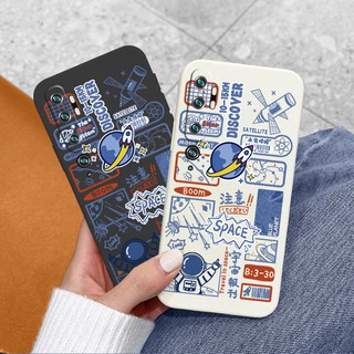 เคสซิลิโคนนิ่ม ลายจักรวาล สําหรับ Xiaomi Mi Note 10 9T Pro 9 8 Poco F3 F2 X2 Pro