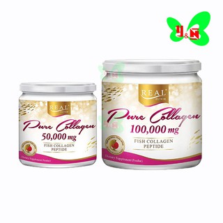 Real Elixir PURE COLLAGEN เพียว คอลลาเจน ผิวใสและกระดูก 50,000mg / 100,000mg