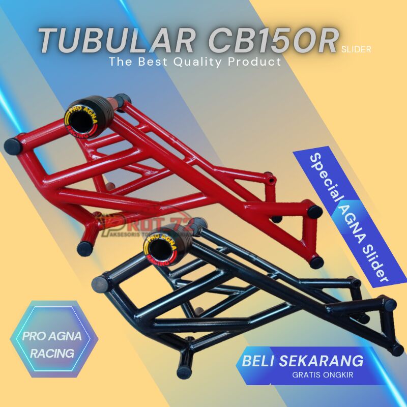 Tubular Crashbar CB150R ใหม่เก่า CB150 R รุ่น Agne Plus Jalu Slider Agna