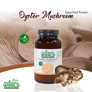 Organic/Bio Oyster Mushroom Powder | ผงเห็ดนางรม 100g