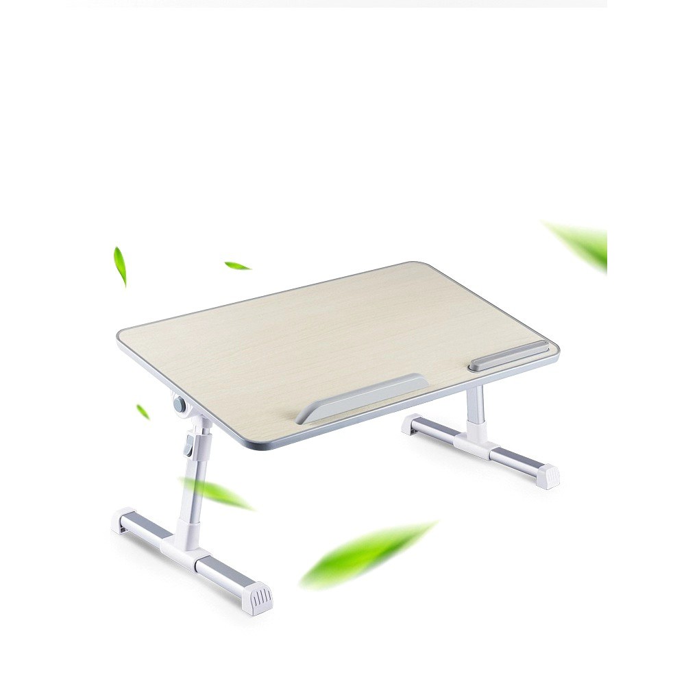 Laptop stands โต๊ะวางโน๊ตบุค ที่วางโน้ตบุค ขนาดพกพา ปรับสูงต่ำได้ พับเก็บง่ายสะดวก โต๊ะวางคอมแล็ปท๊อป สีเขียว (gray)