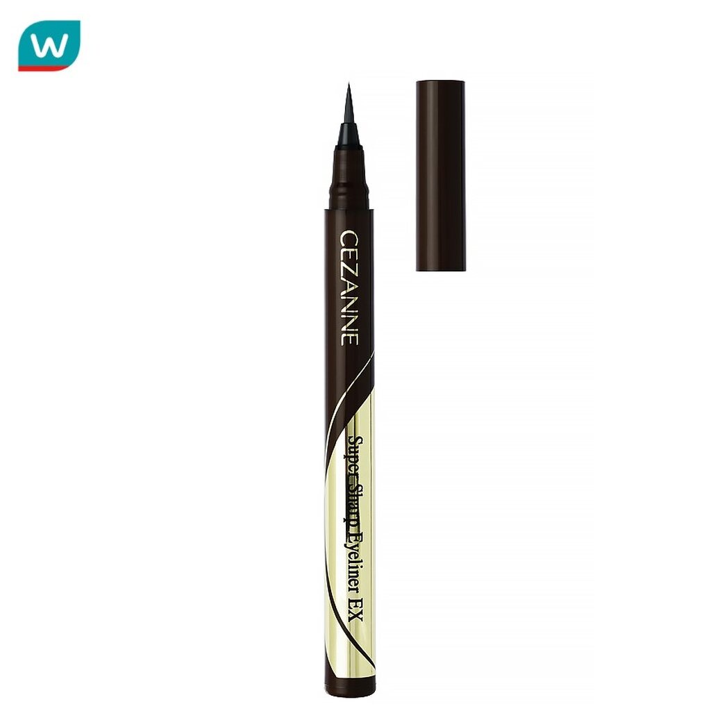 Cezanne เซซาน ซุปเปอร์ ชาร์พ อายไลเนอร์ อีเอ็กซ์ 0.48ก. 00 บราวน์ แบล็ค