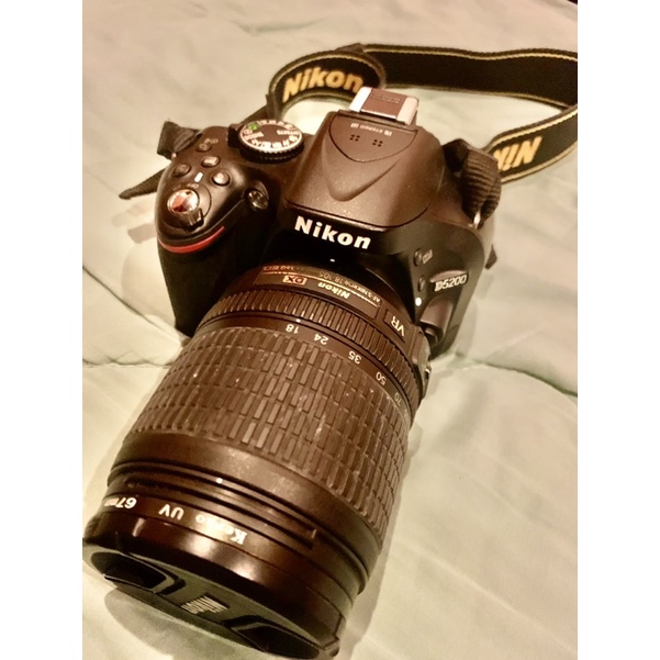 📸  กล้อง Nikon D5200 ✅👌พร้อมเลนส์​ Nikon AF-S DX NIKKOR 18-105mm f/3.5-5.6G ED VR Lens (กล้องNikon มือสอง กล่องนิคอ