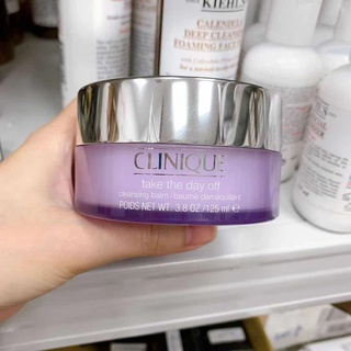 Clinique ครีมล้างเครื่องสําอาง สีม่วง 125 มล. ทําความสะอาดล้ําลึก อ่อนโยน และไม่ระคายเคือง