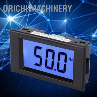 เครื่องวัดความถี่ดิจิตอล Orichi Machinery D69-Hz 10~199.9Hz Ac80~300V พร้อมหน้าจอ Lcd