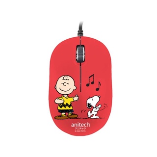 เมาส์มีสาย Anitech รุ่น SNP-A548 Optical Mouse USB